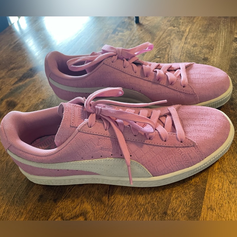 Pink Puma Sneakers